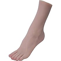 Amazon | 女性 足マネキン リアル 1：1 実物大 铂金 シリコン製